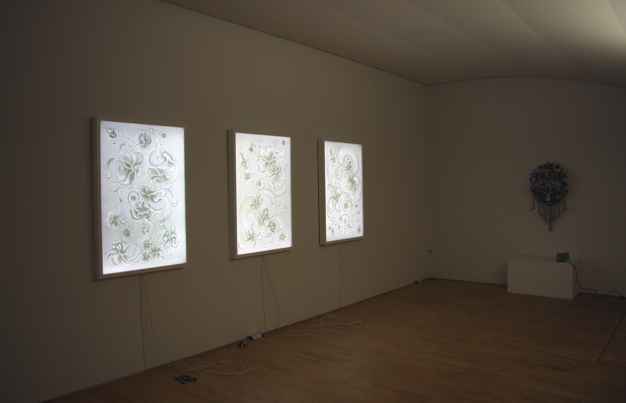 Ausstellungsansicht: some came running