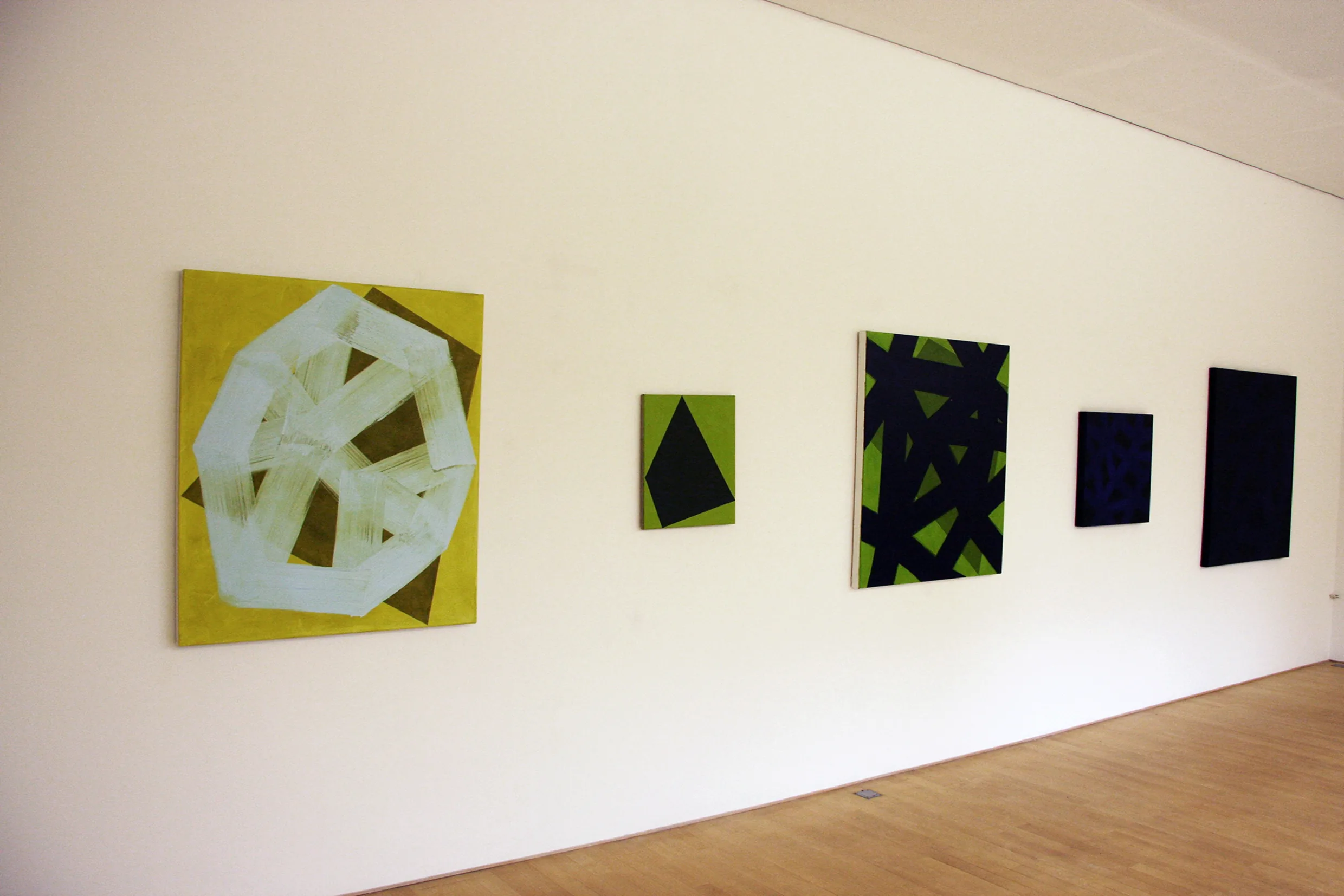 Ausstellungsansicht 1: morphic fields von Ivo Ringe