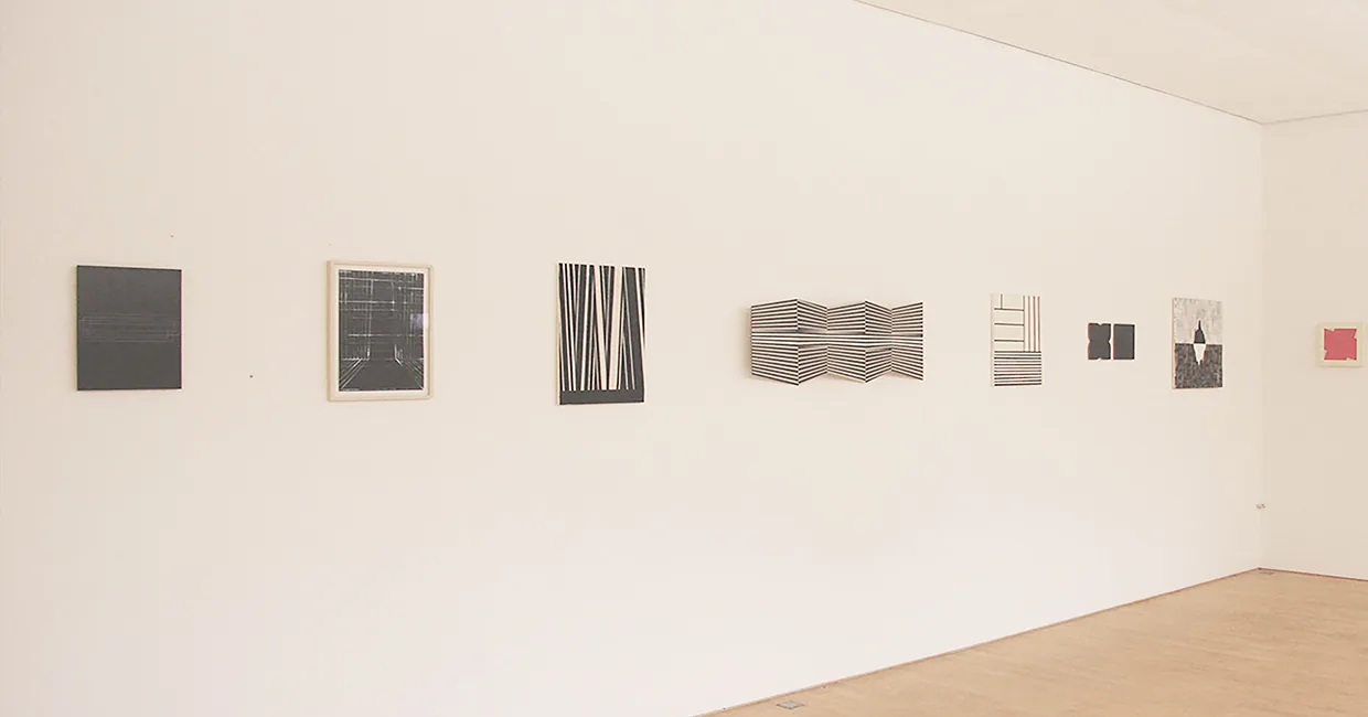Ausstellungsansicht 3: the pattern reveals itself