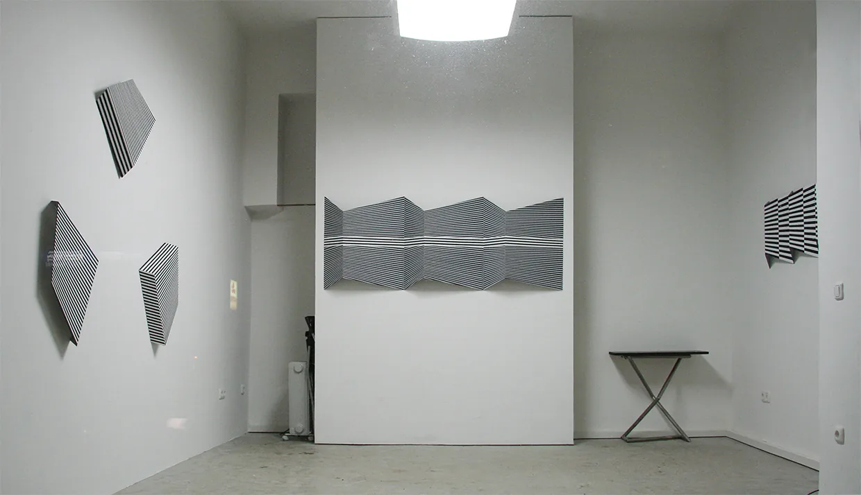 Ausstellungsansicht 1: NEW OPTICS, Edgar Diehl in Augsburg