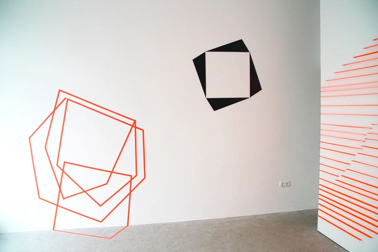 Ausstellungsansicht 1: insideout von Gisela Hoffmann