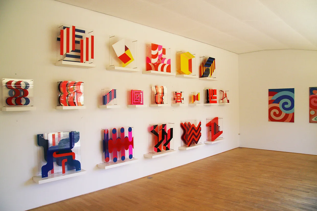 Ausstellungsansicht 1: Retrospektive Marie-Luise Heller