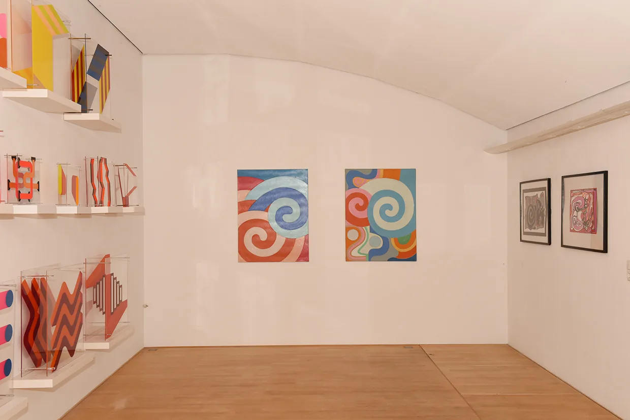 Ausstellungsansicht 3: Retrospektive Marie-Luise Heller