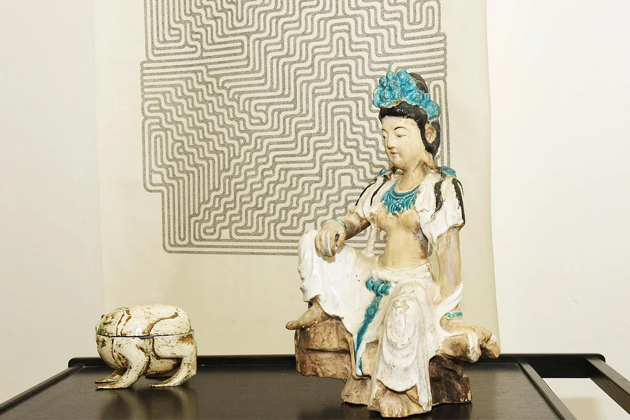 Ausstellungsansicht 3: Retrospektive Marie-Luise Heller in Augsburg
