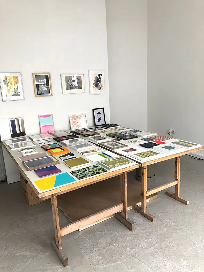 Ausstellungsansicht 2: sixty nifty, Gruppenausstellung
