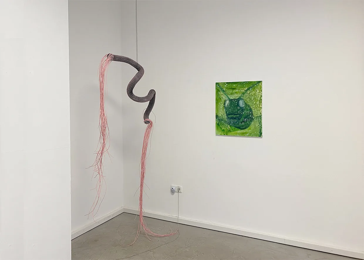 Ausstellungsansicht 1: reset von Susanne Thiemann