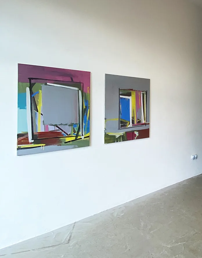 Ausstellungsansicht 3: colored