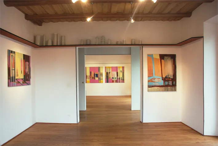Ausstellungsansicht 1: Räume Körper