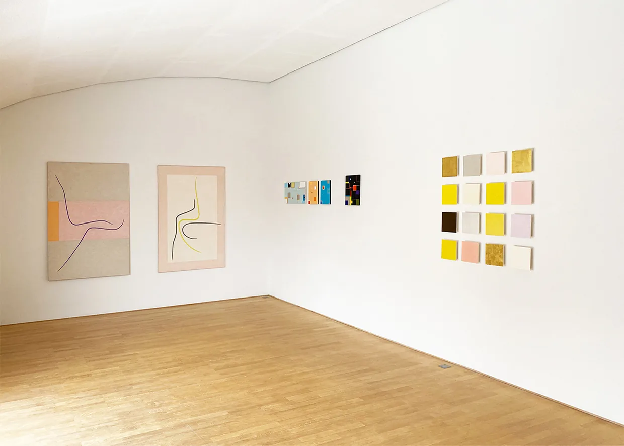 Ausstellungsansicht 1: cluster_2, Gruppenausstellung