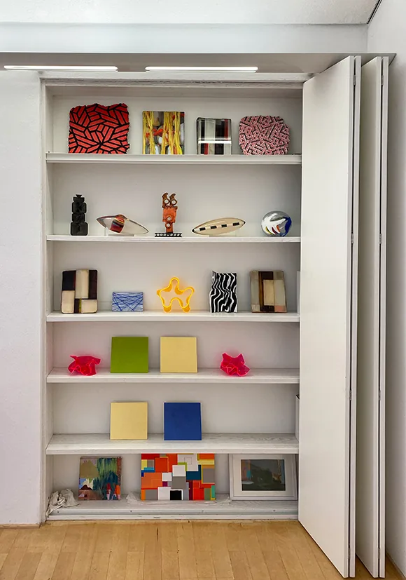 Ausstellungsansicht 3: cluster_2, Gruppenausstellung