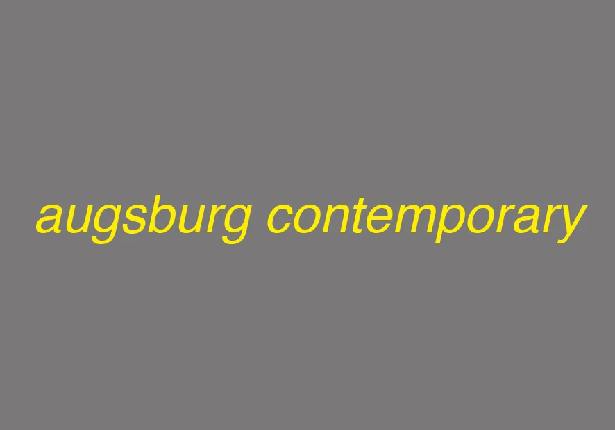 Ausstellungsansicht 1: September, augsburg contemporary