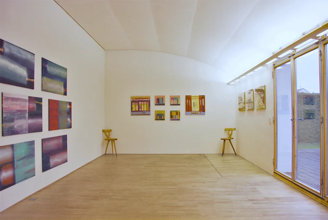 Ausstellungsansicht 2: Cluster, Gruppenausstellung