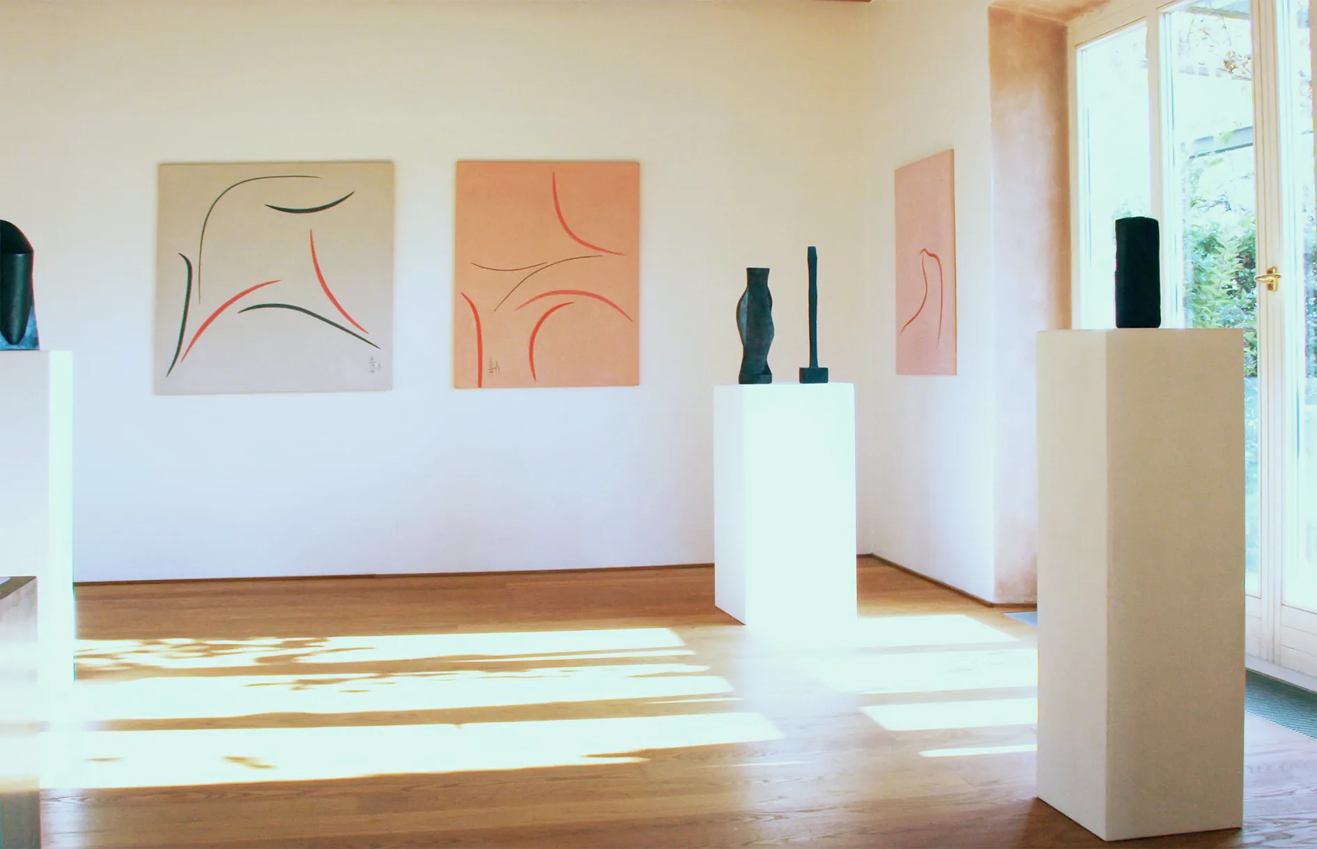 Ausstellungsansicht 1: Marie Luise Heller und Freunde